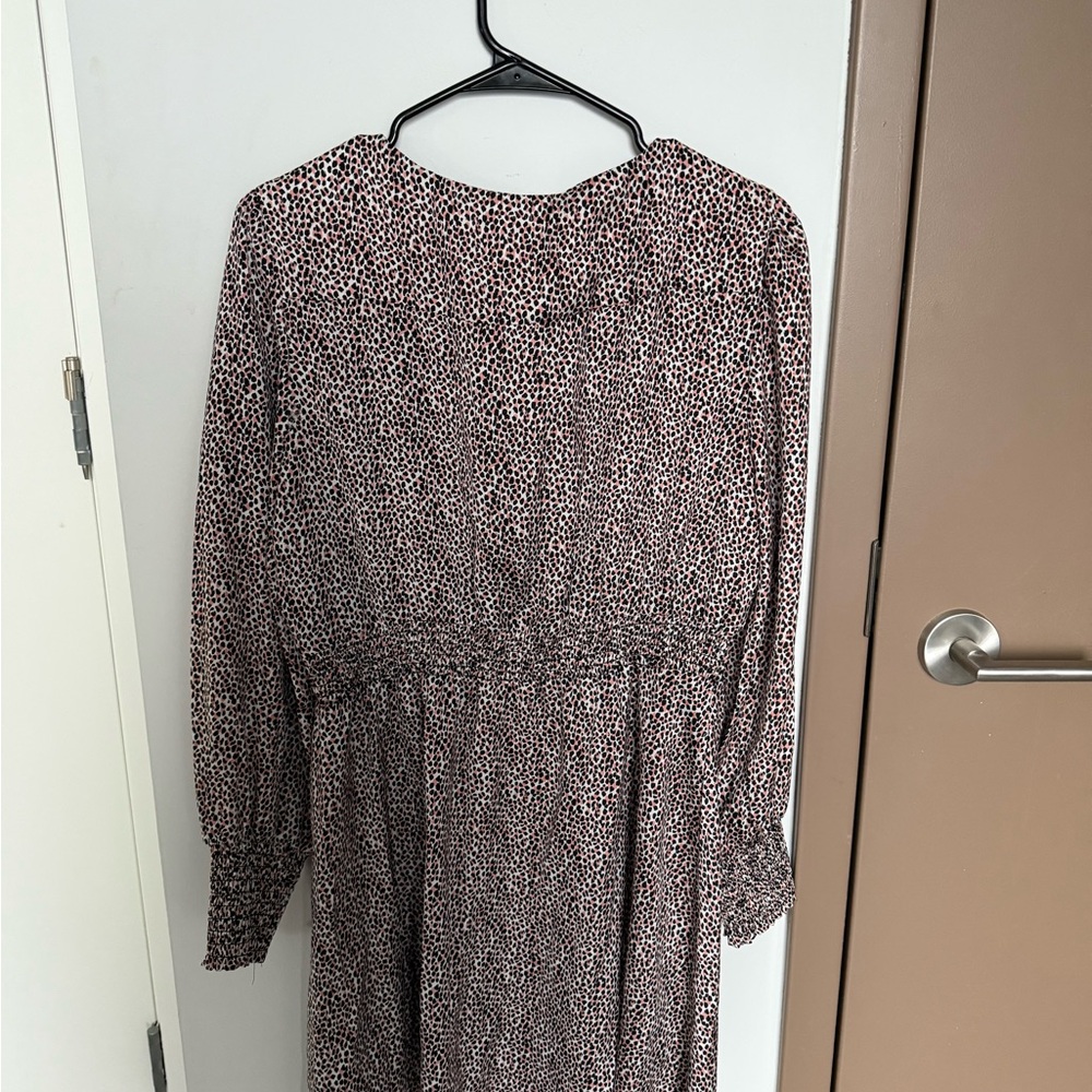 Steve Madden BB Dakota Printed Dress - Pink, black and white - Picture 4 of 5